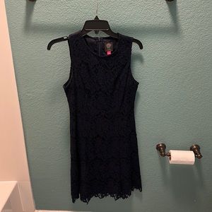 Dark blue dress